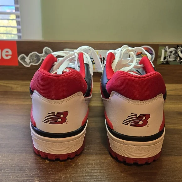 New Balance 550 White Team Red 10.5m - sanvalentin.cl display picture 3